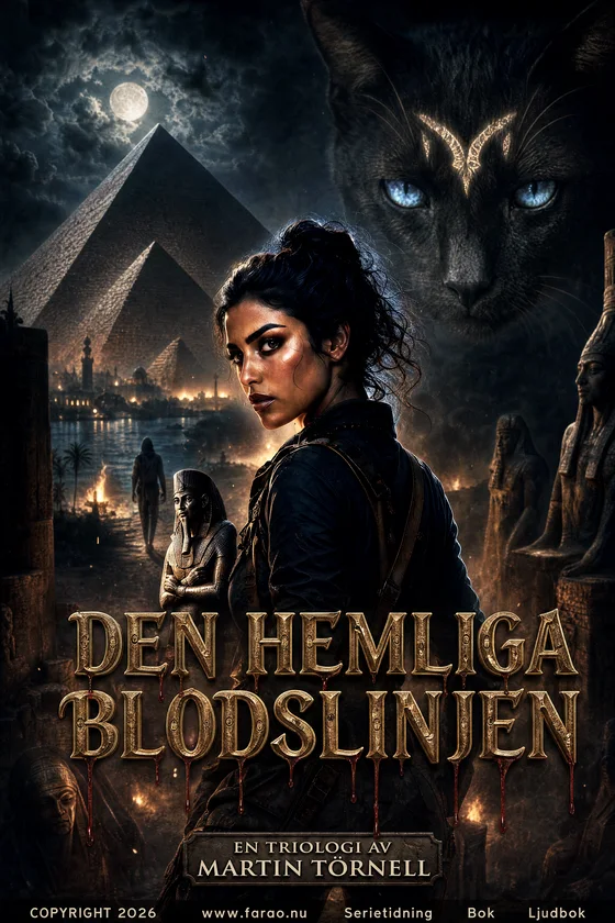 Den Hemliga Blodslinjen — omslag